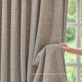 Bamboo Hemp Plain Dyed Shade 100% Blackout Curtains